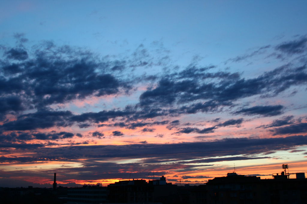 tramonto a milano 1