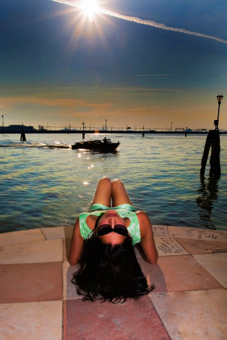 un tramonto perfetto