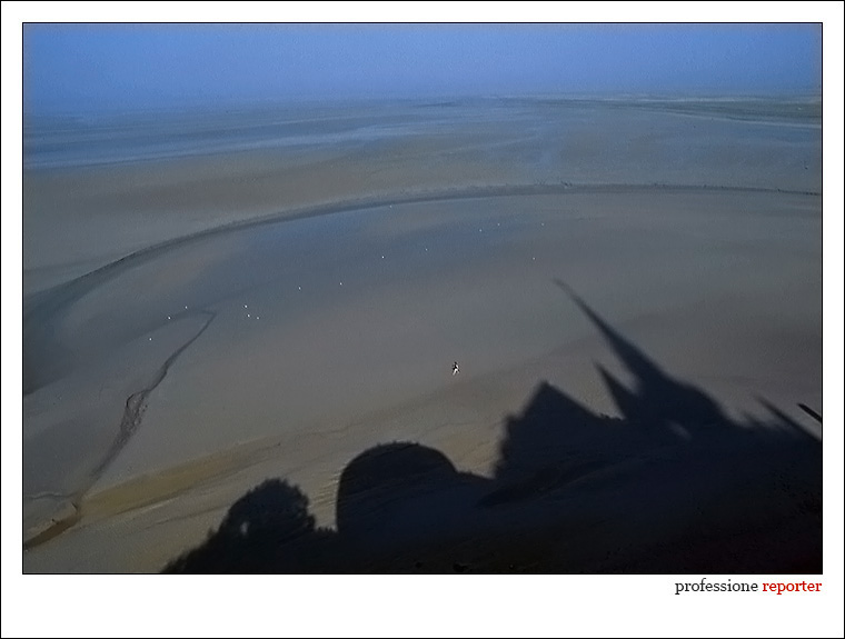 Paesaggio di bassa marea