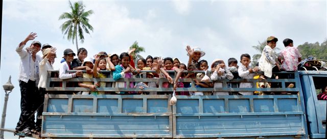 gita al mare (Kep -Cambogia)