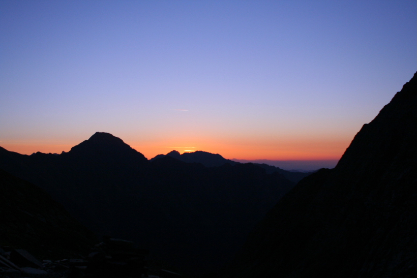 alba dal rifugio ferioli