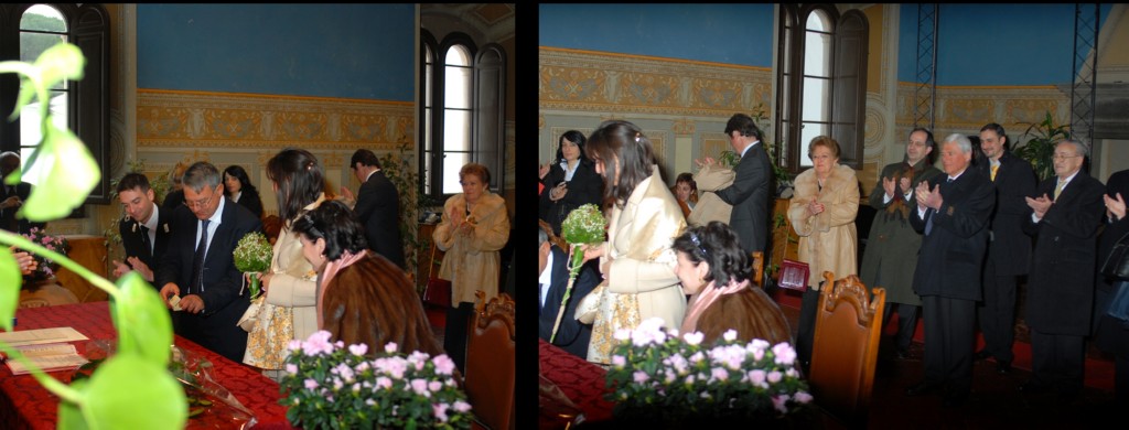 Laura + Antonio sposi febbraio 2009