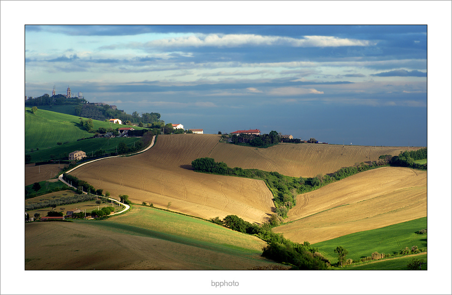 ...luci al tramonto...