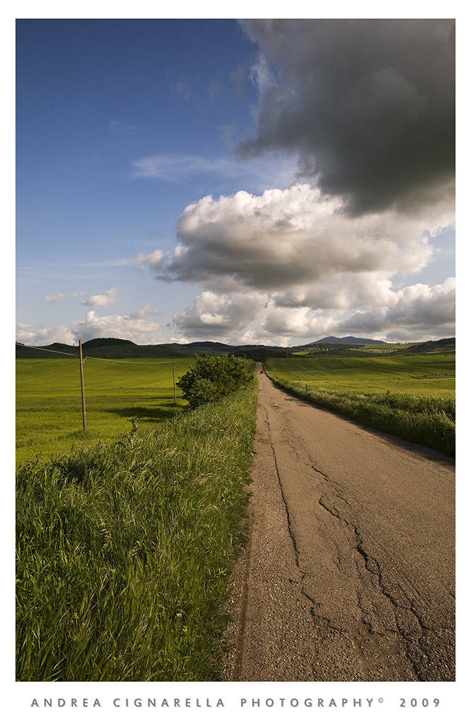 La strada verso casa..
