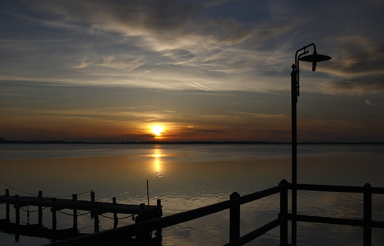 Orbetello - laguna al tramonto