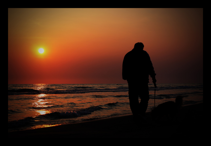 ...amici al tramonto...