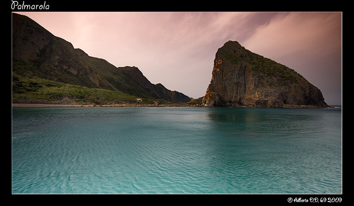 accarezzato da un tenero tramonto....