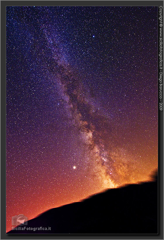 Il tramonto della Via Lattea