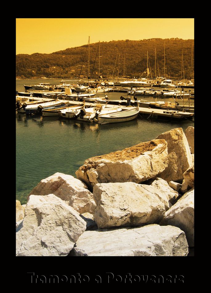 tramonto a Portovenere