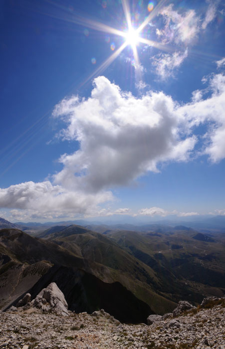 Panorama dal Gran Sasso