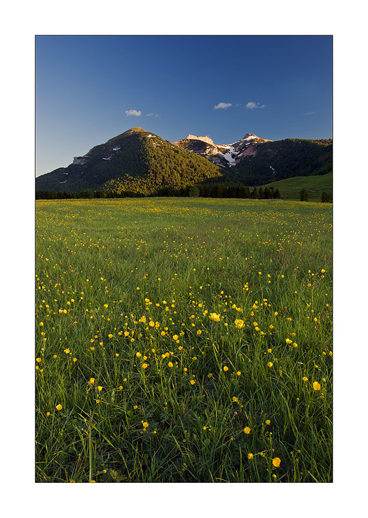 Le Tre Cime e il Botton d'Oro