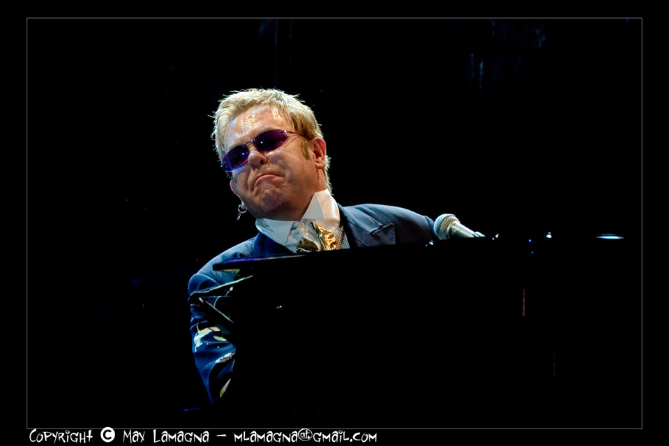 Elton John al Colosseo