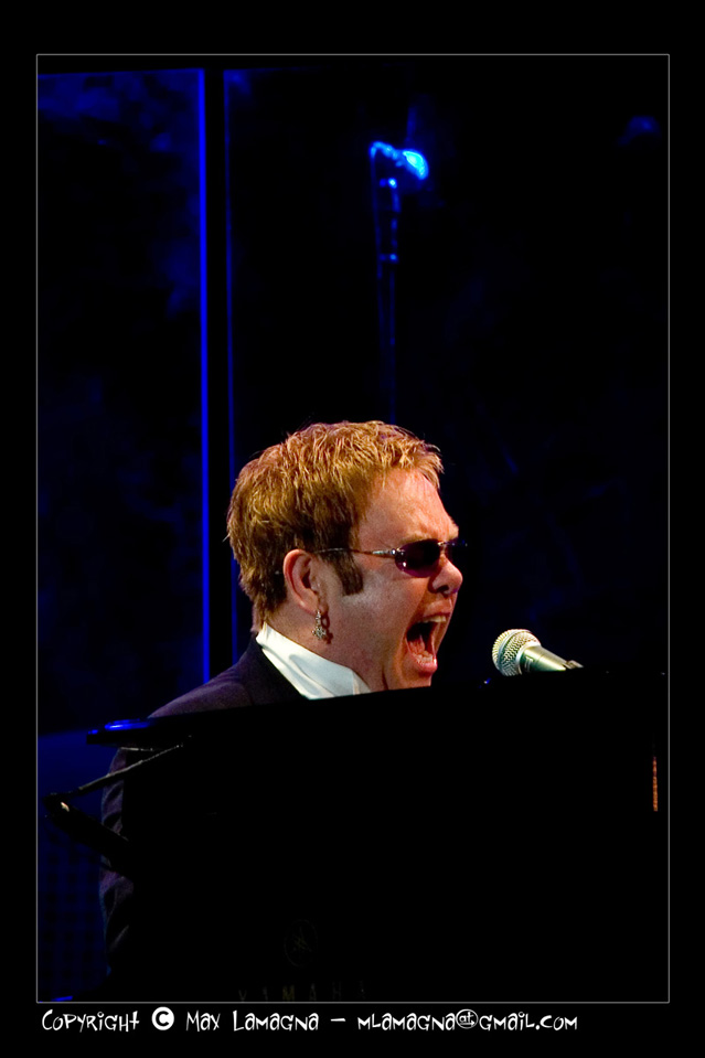 Elton John al Colosseo