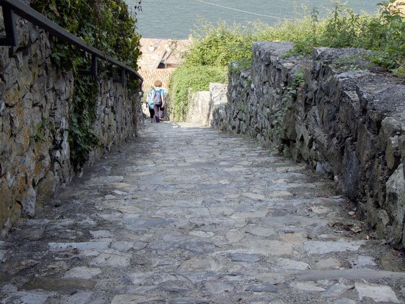 Monte Isola... la discesa!