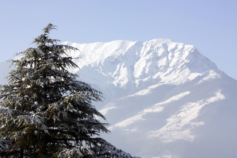 montagna quasi... trasparente