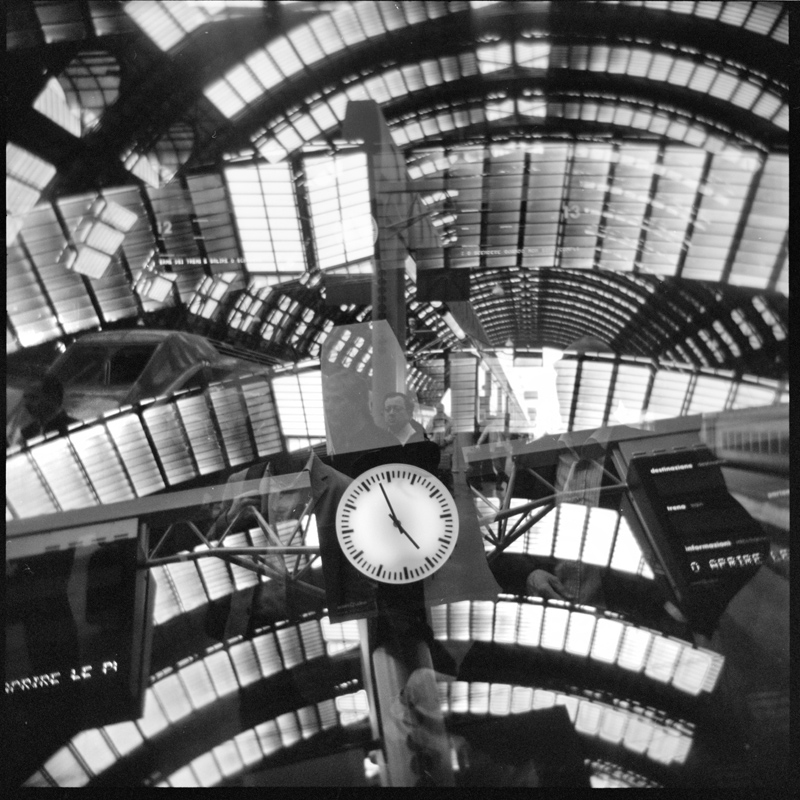 Five O'clock at the Milan station