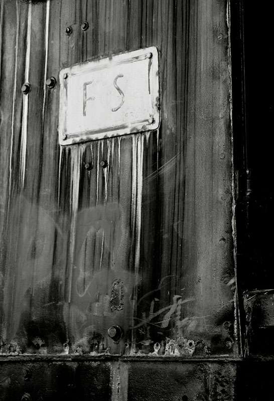 Dettaglio treno in disuso