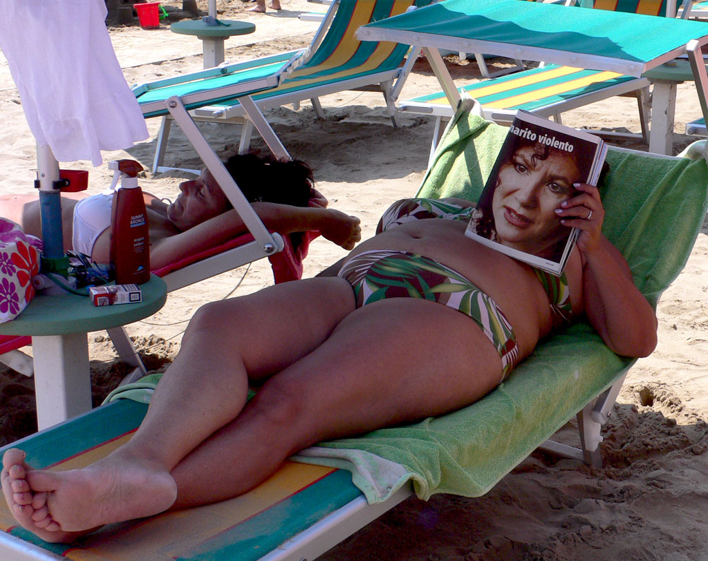 Hey, guarda ma , signora?