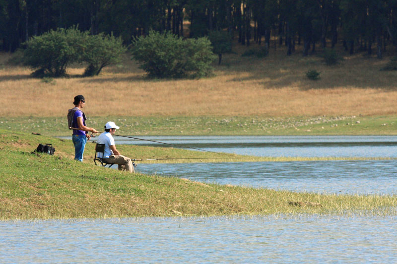 pesca al lago Scanzano (Pa)