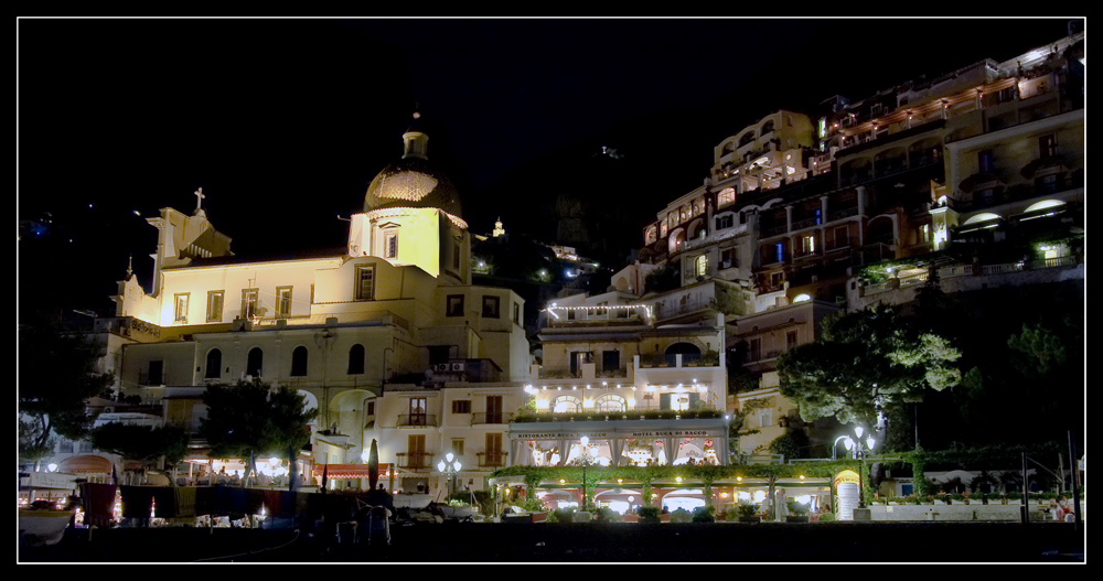 Positano from the beach