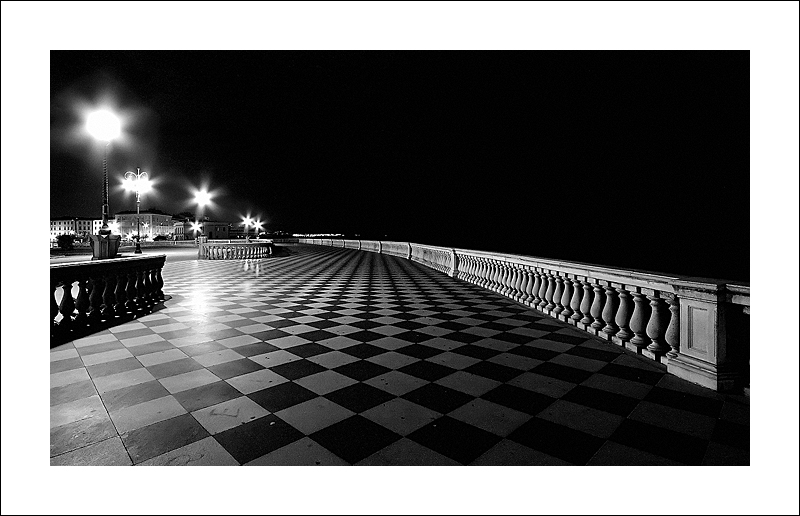 livorno - terrazza - notturno