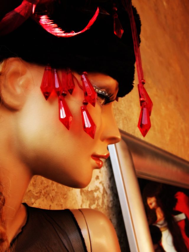 Un'elegante manichino