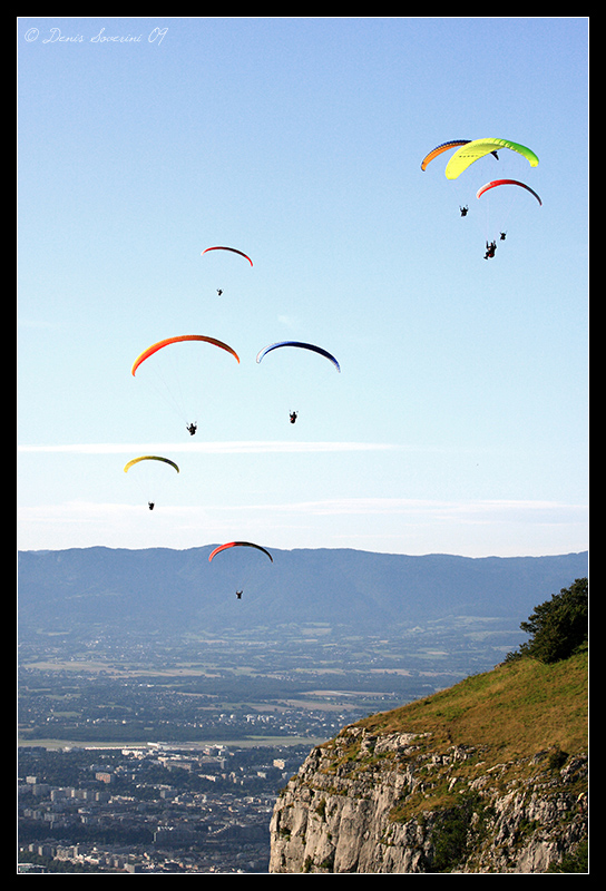 Parapendio Sal�ve - Les Crets