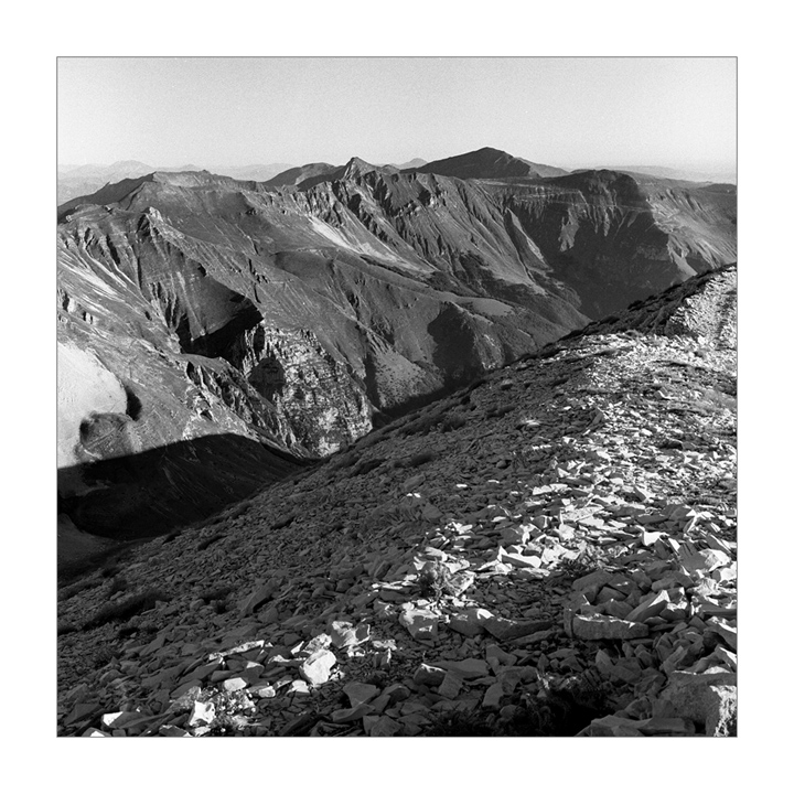 Una foto di montagna