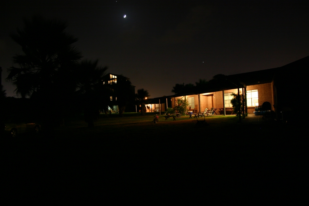 Visione Notturna del giardino, TX