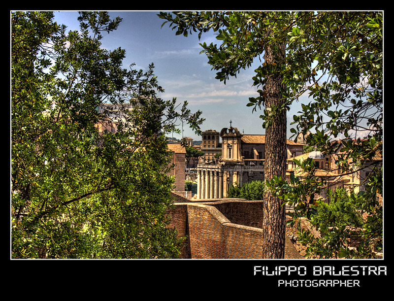 una delle tante viste di Roma