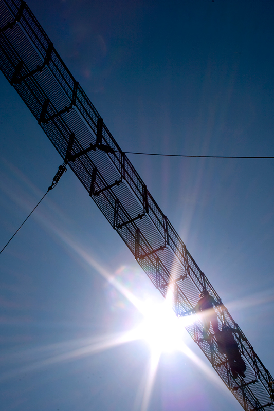 Passeggiata vicino al sole