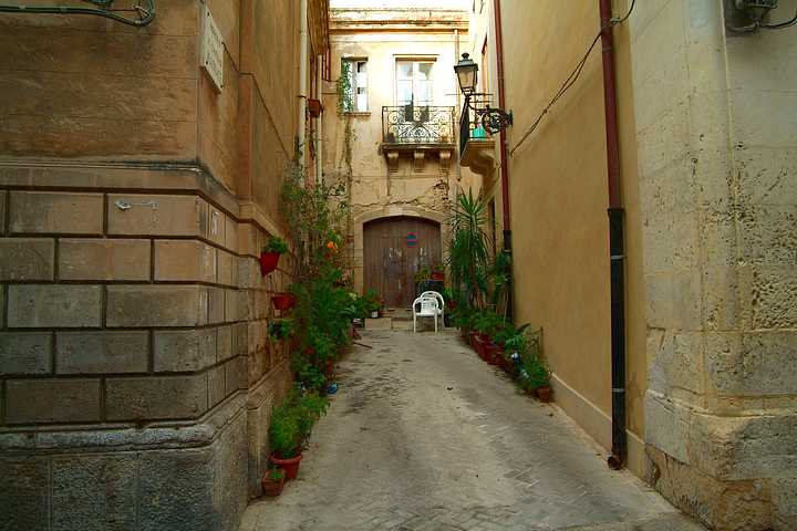 Cortile di Ortigia