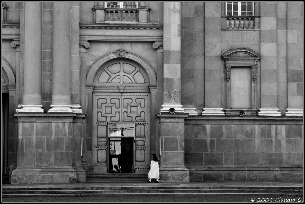 Il peso della fede - Primo bianco e nero con 40d