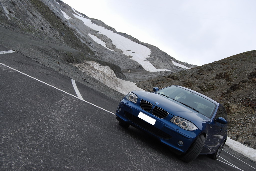 BMW 120d on Stelvio 3