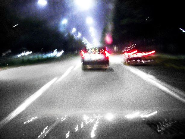 A fari spenti nella notte.........