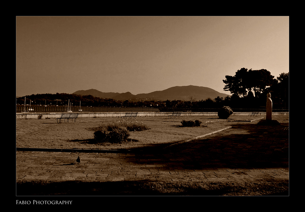 A square of Kerkira Town