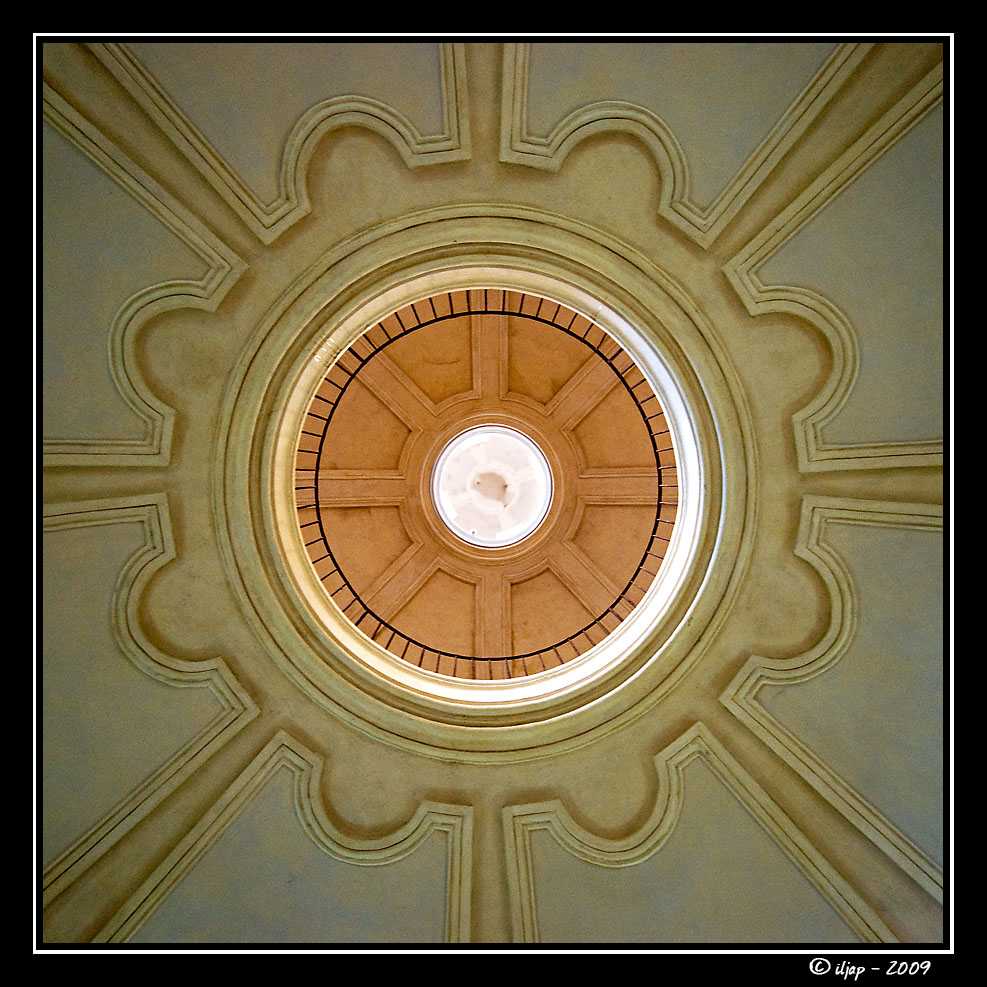 Venaria Reale - soffitto della cappella