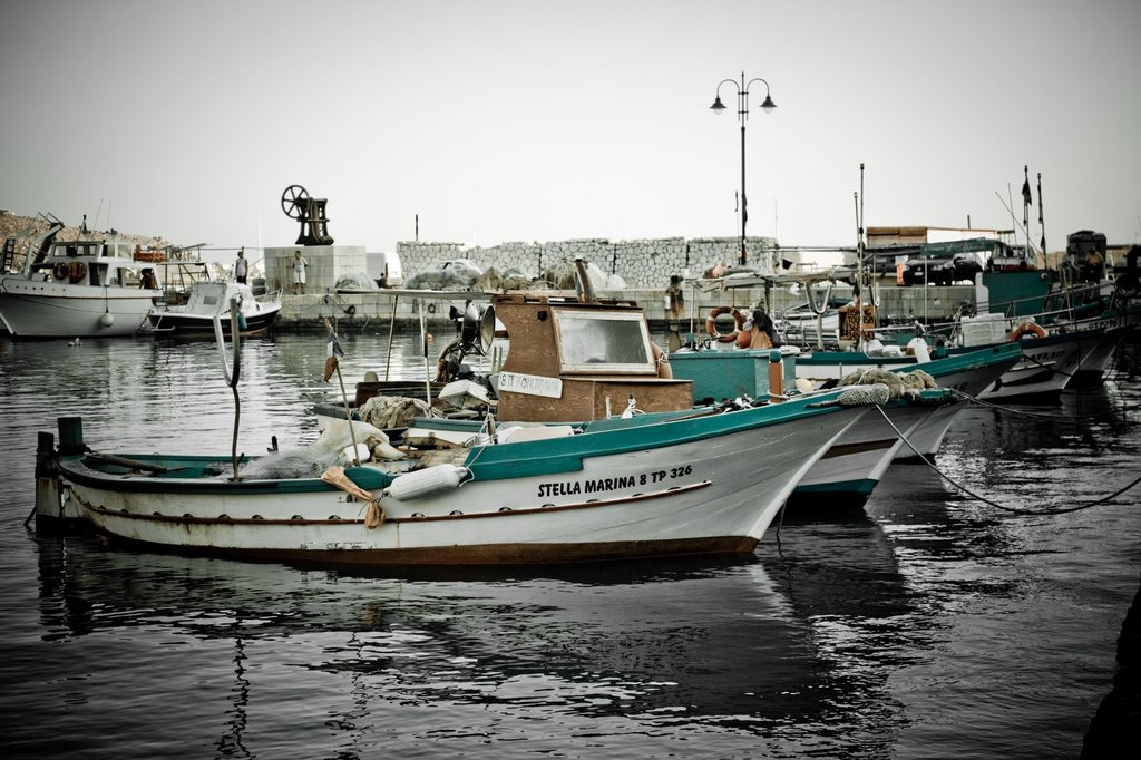 Early morning harbour