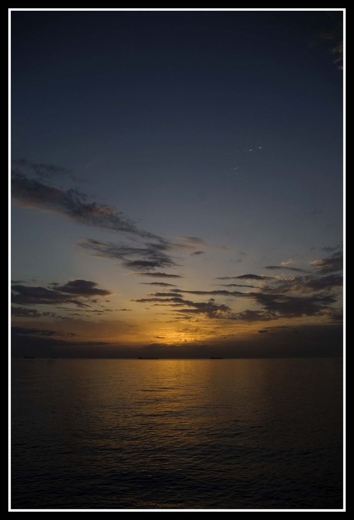 (banale :-) tramonto