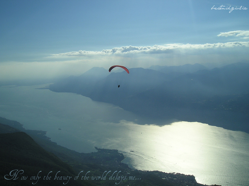 Now Only The Beauty Of The World Delays Me