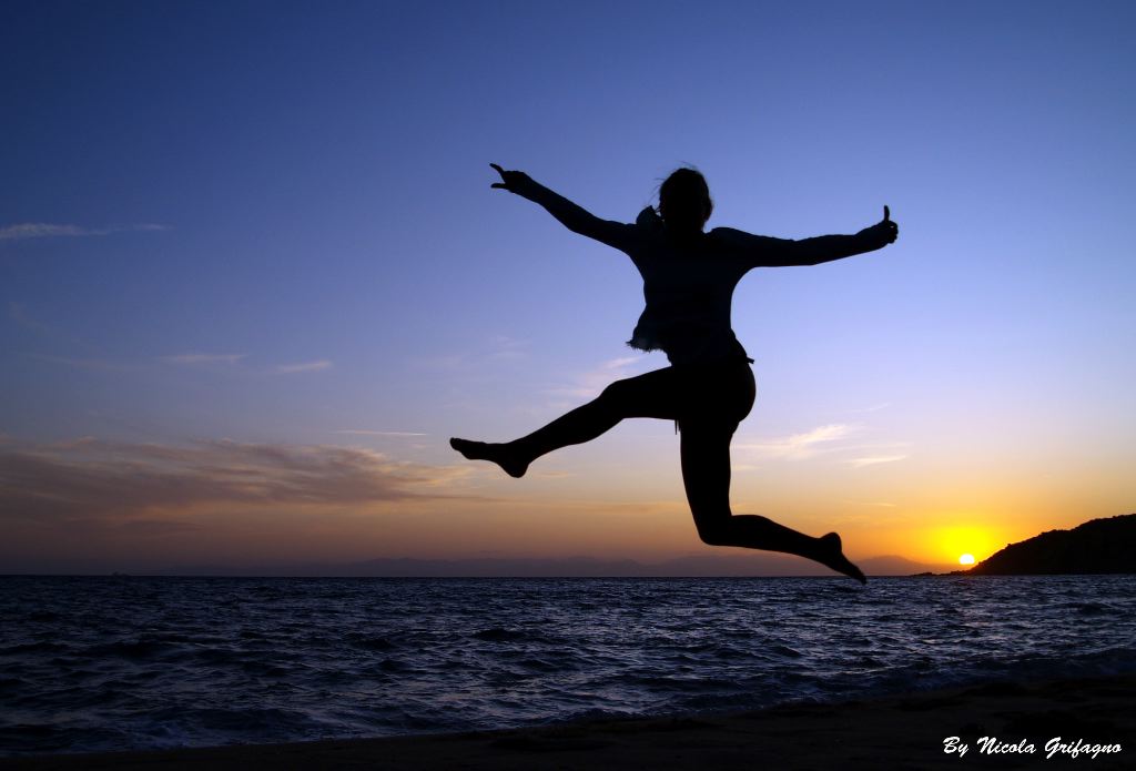 Sagome al Tramonto