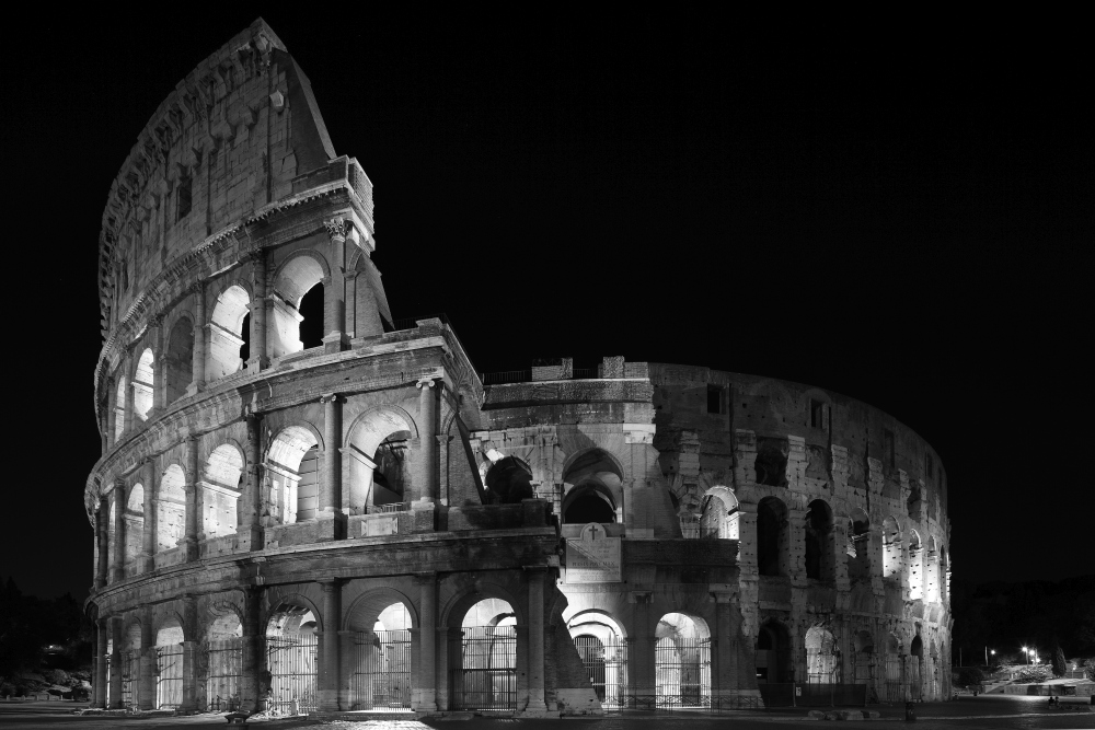 colosseo notturno