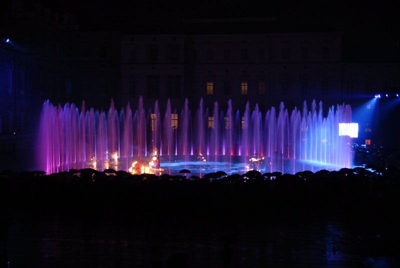 Fontana del cervo..inaugurazione