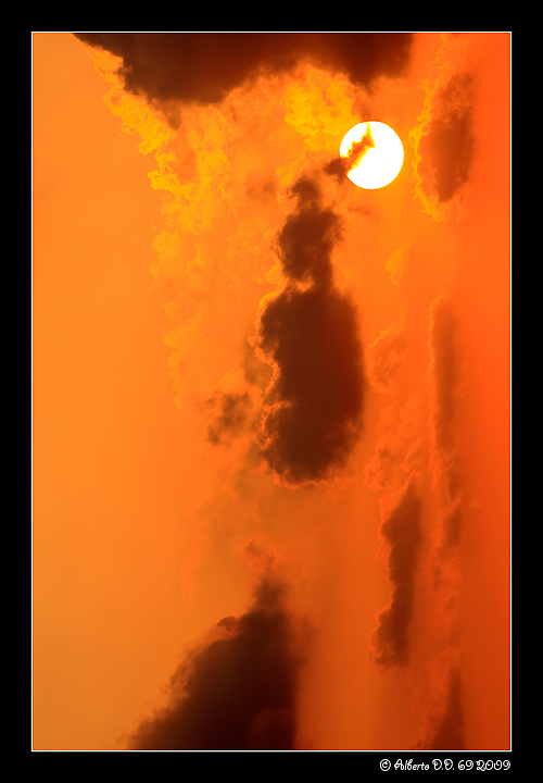 ...abstract sunset...