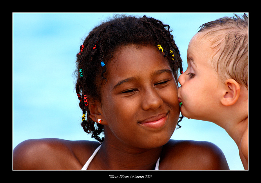 Un bacio molto tenero