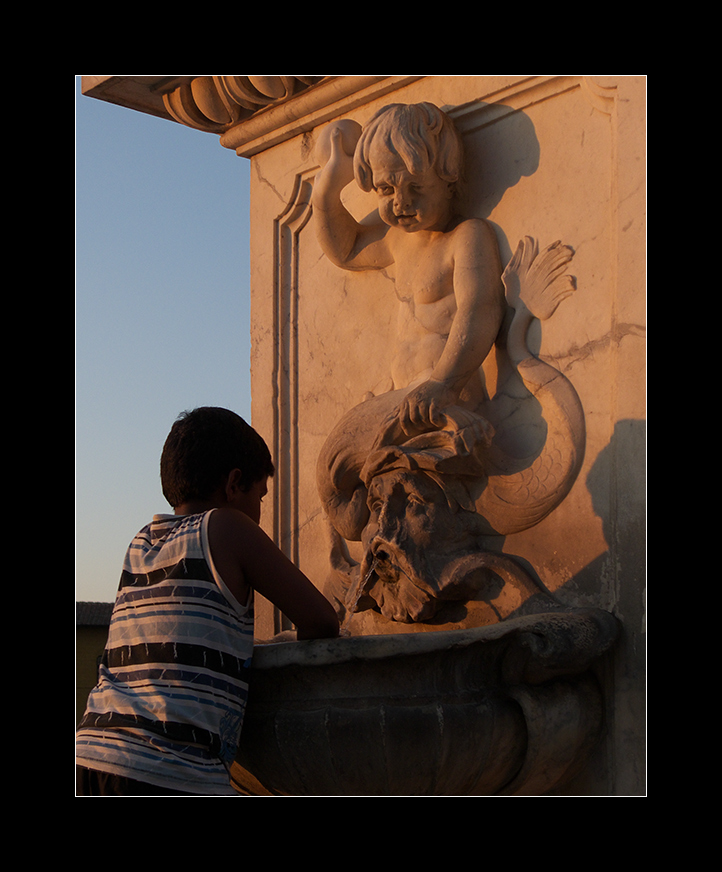 Dissetati alle mie fresche acque, ospite amato