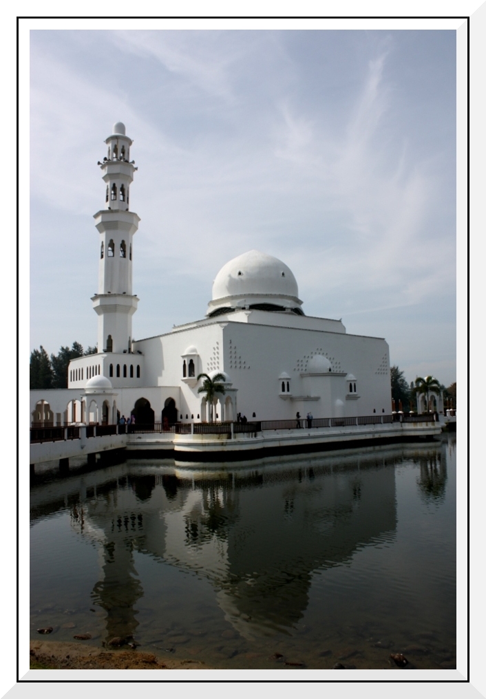 Moschea sull'acqua - cartolina