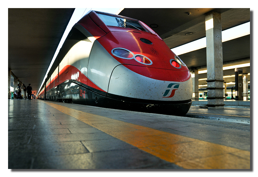 ETR 500 in sosta a Firenze S.M.N.