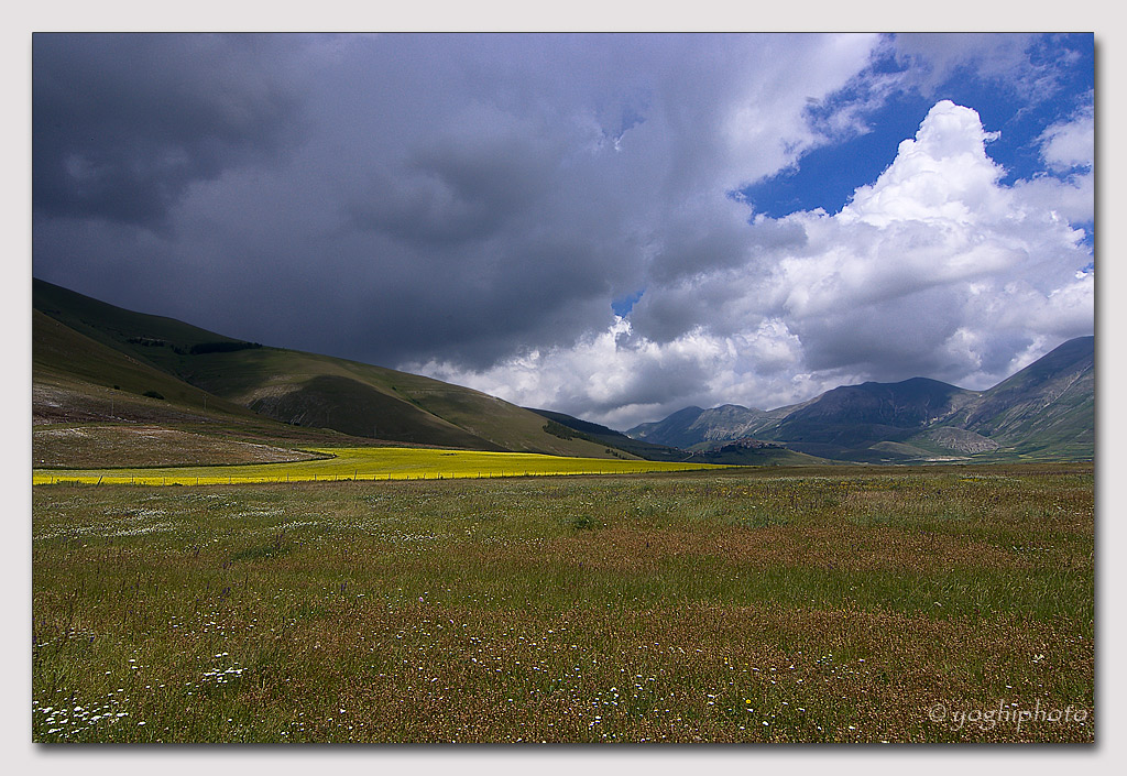 Nuvole sulla Piana di Castelluccio