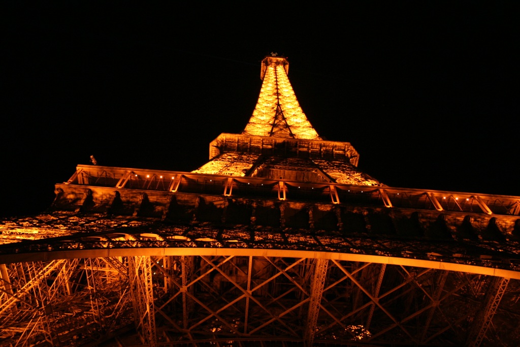Tour Eiffel dal basso